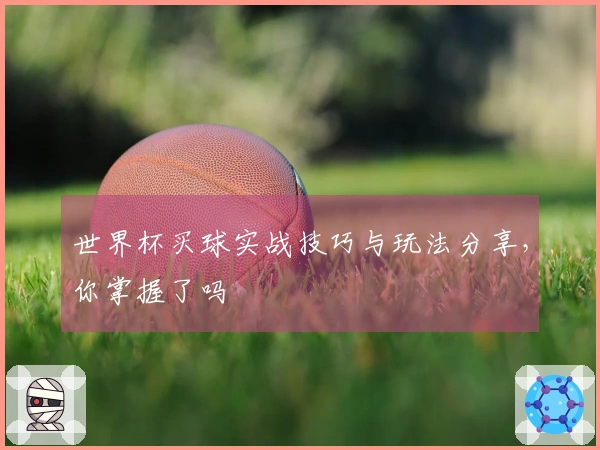 世界杯买球实战技巧与玩法分享，你掌握了吗